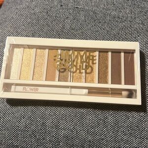 NWT Flower Gimme Gold Eyeshadow Palette